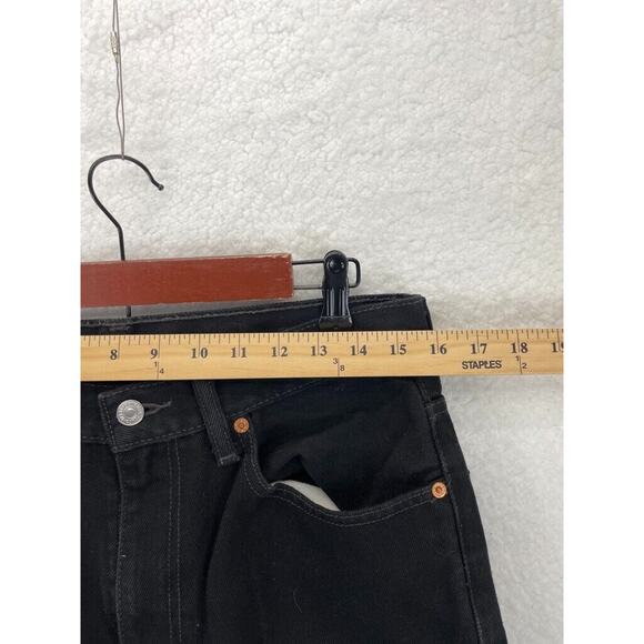 Levi’s 550 Relaxed Fit Jeans Men’s Size‎ 34x32 Black Straight Leg Denim Classic - Picture 3 of 9